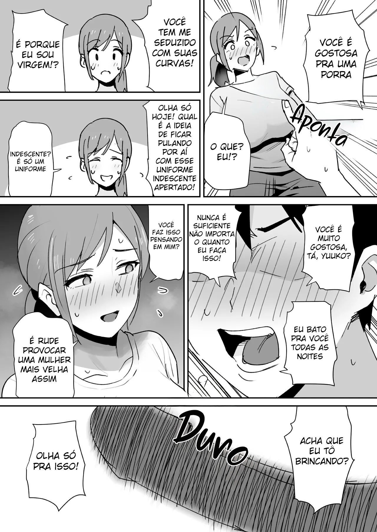 [Shimofuri Niku (Shimofuri)] Yuujin no Haha wa Dekachin ni Yowai | A Mãe do Meu Amigo Tem Uma Fraqueza Por Pau Grande [Portuguese-BR] {MundoHentaiOficial.com} image number 11