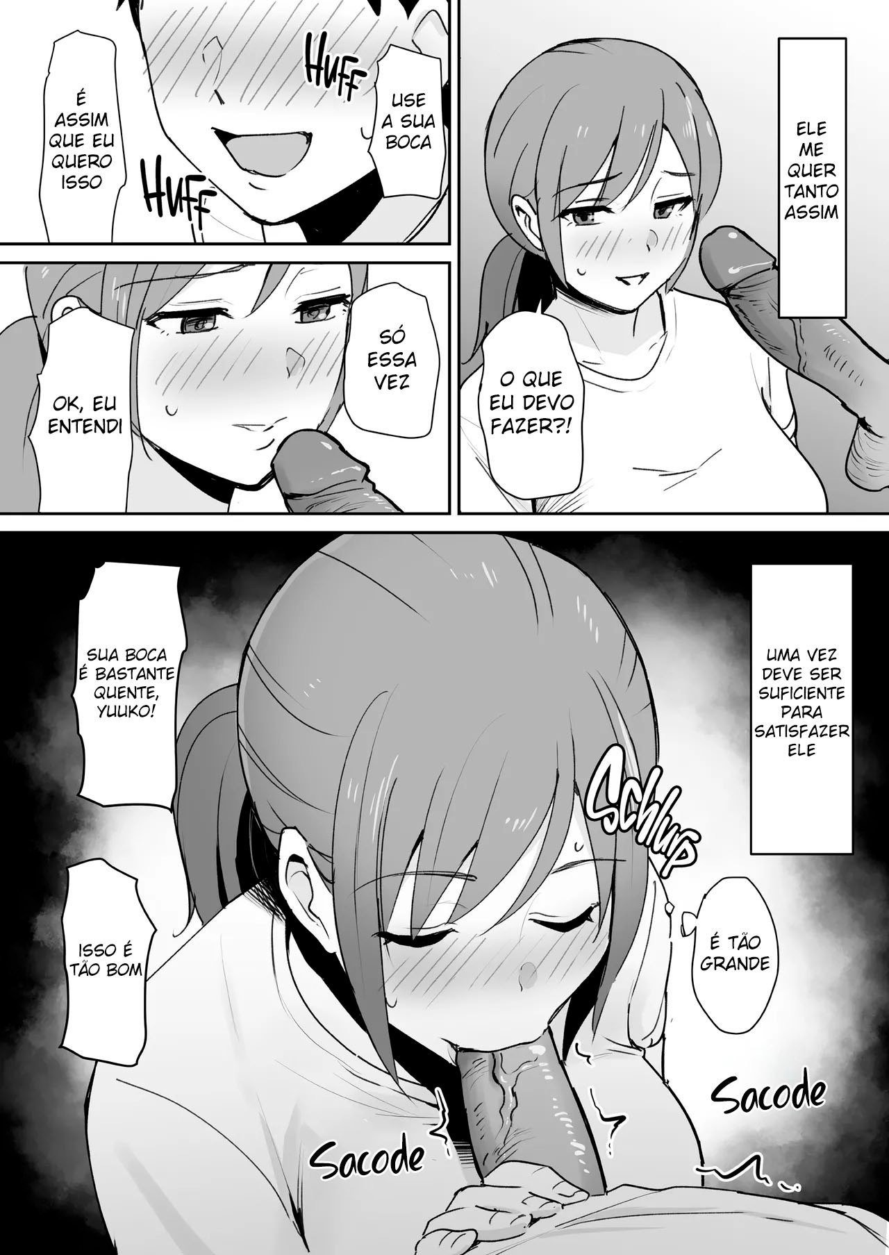 [Shimofuri Niku (Shimofuri)] Yuujin no Haha wa Dekachin ni Yowai | A Mãe do Meu Amigo Tem Uma Fraqueza Por Pau Grande [Portuguese-BR] {MundoHentaiOficial.com} image number 13