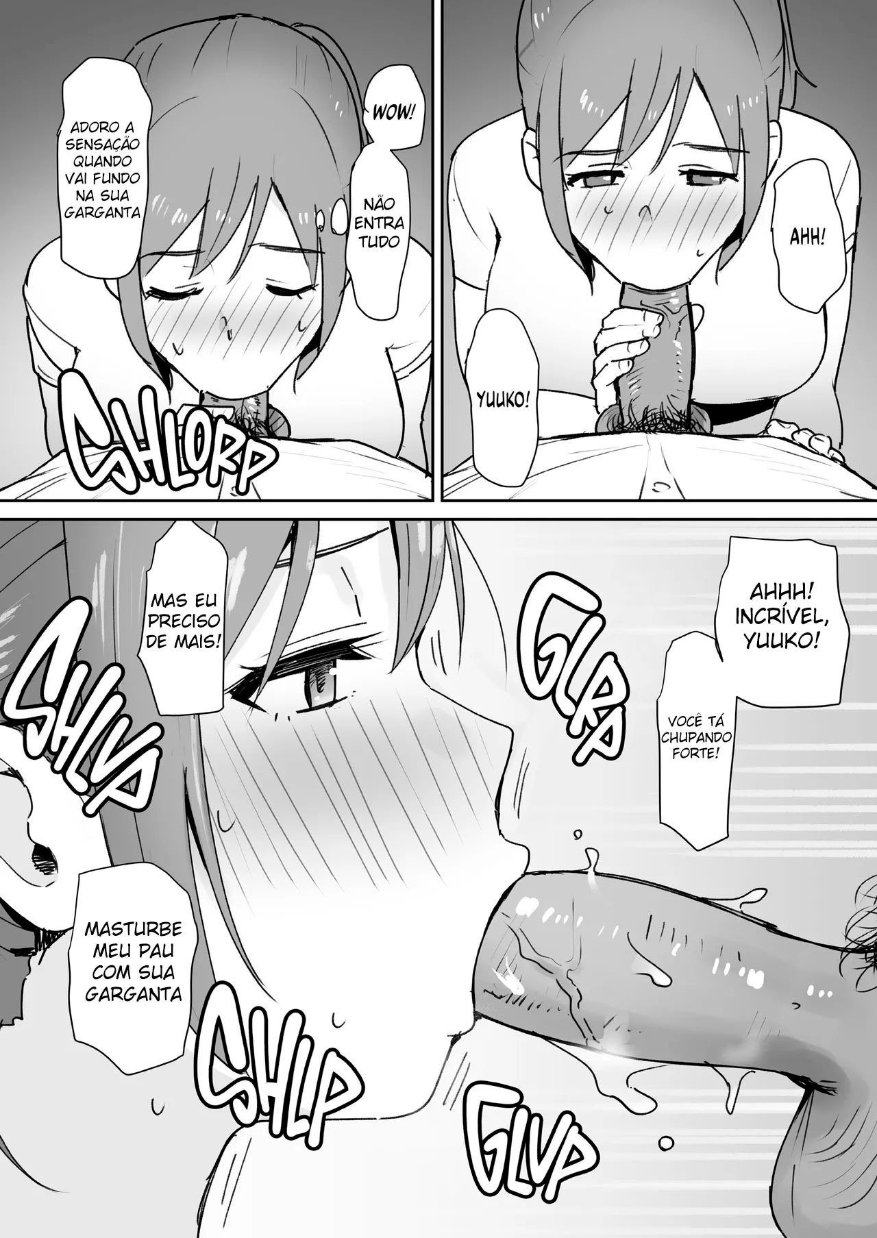 [Shimofuri Niku (Shimofuri)] Yuujin no Haha wa Dekachin ni Yowai | A Mãe do Meu Amigo Tem Uma Fraqueza Por Pau Grande [Portuguese-BR] {MundoHentaiOficial.com} image number 14