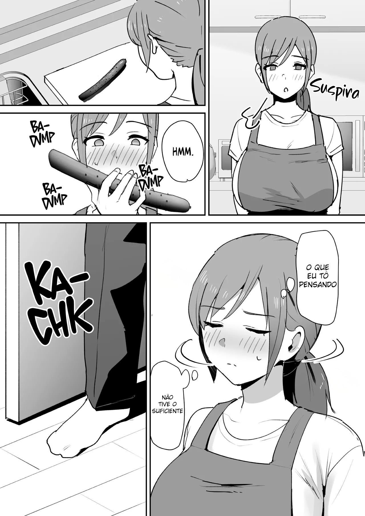 [Shimofuri Niku (Shimofuri)] Yuujin no Haha wa Dekachin ni Yowai | A Mãe do Meu Amigo Tem Uma Fraqueza Por Pau Grande [Portuguese-BR] {MundoHentaiOficial.com} image number 17