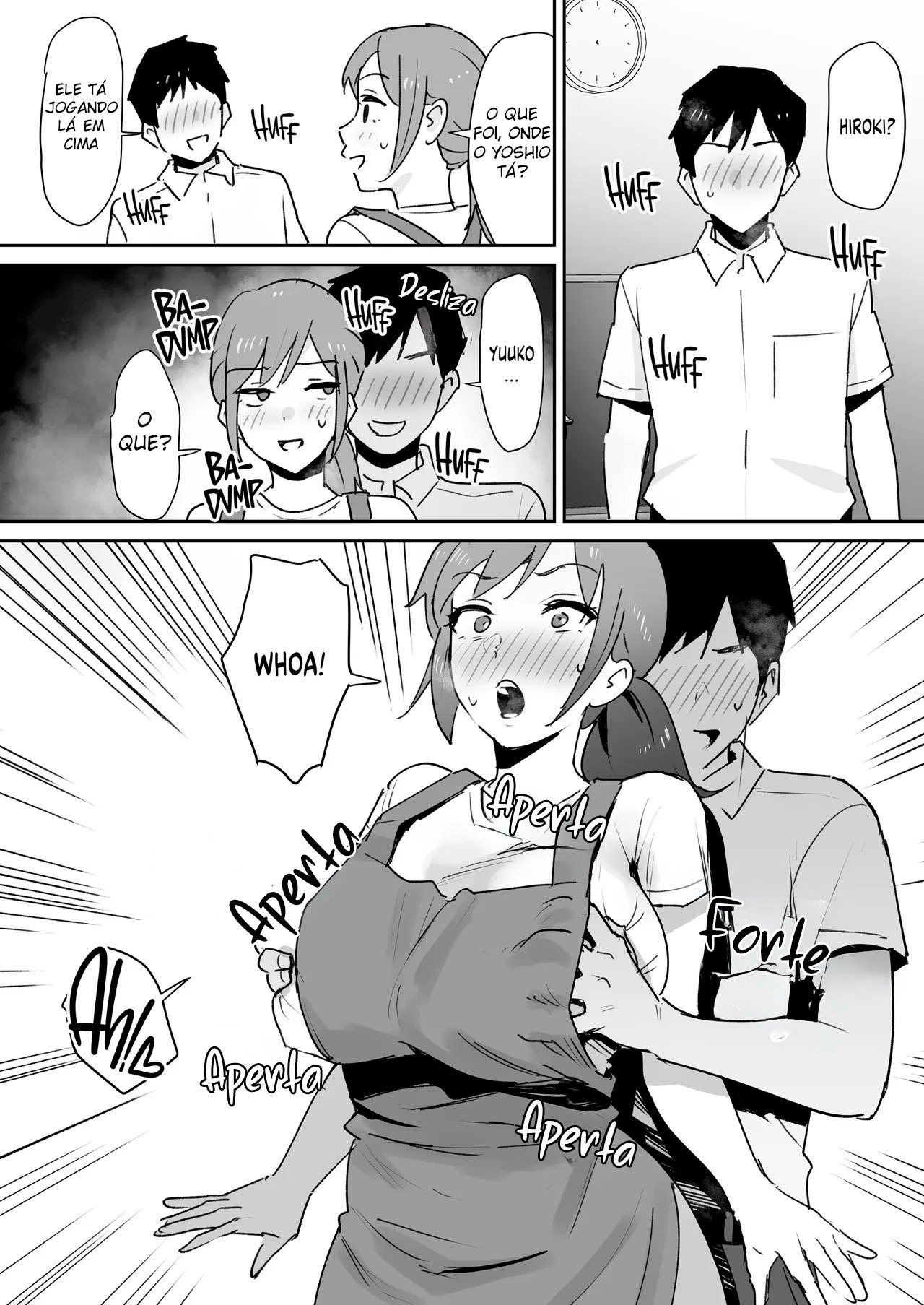 [Shimofuri Niku (Shimofuri)] Yuujin no Haha wa Dekachin ni Yowai | A Mãe do Meu Amigo Tem Uma Fraqueza Por Pau Grande [Portuguese-BR] {MundoHentaiOficial.com} image number 18