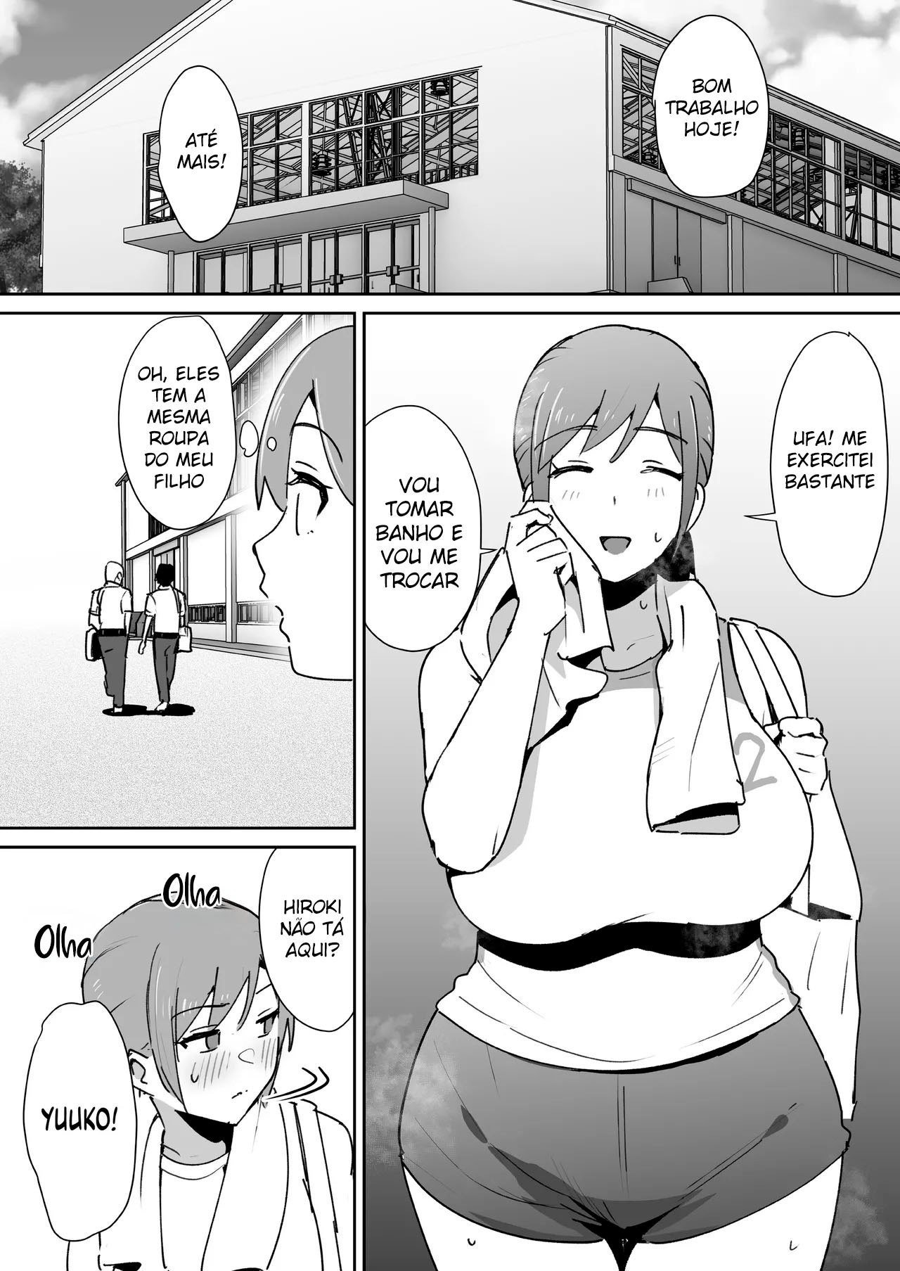 [Shimofuri Niku (Shimofuri)] Yuujin no Haha wa Dekachin ni Yowai | A Mãe do Meu Amigo Tem Uma Fraqueza Por Pau Grande [Portuguese-BR] {MundoHentaiOficial.com} image number 31