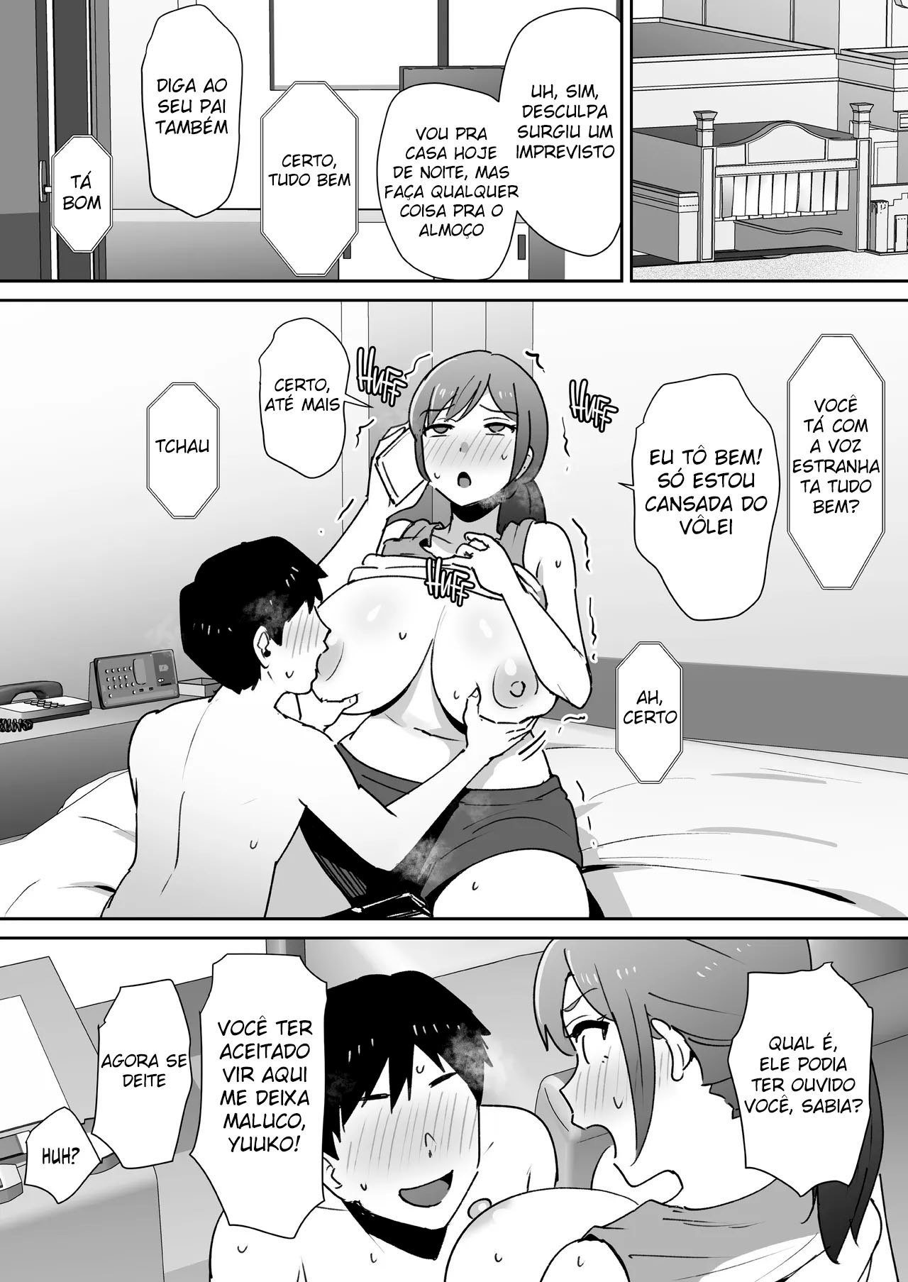 [Shimofuri Niku (Shimofuri)] Yuujin no Haha wa Dekachin ni Yowai | A Mãe do Meu Amigo Tem Uma Fraqueza Por Pau Grande [Portuguese-BR] {MundoHentaiOficial.com} image number 34