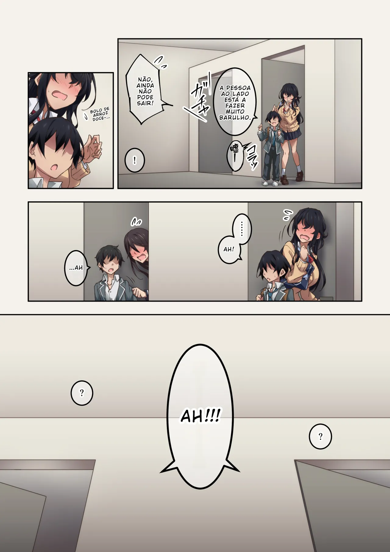 [Kaori no Chikara (Kaze no Koe)] Jitsu wa Onara Play ga Shumi no S na Tomodachi Doushi ga Kagaseatte Mitara Numatta Ken [Portuguese-BR] [BLACKSUB] image number 9