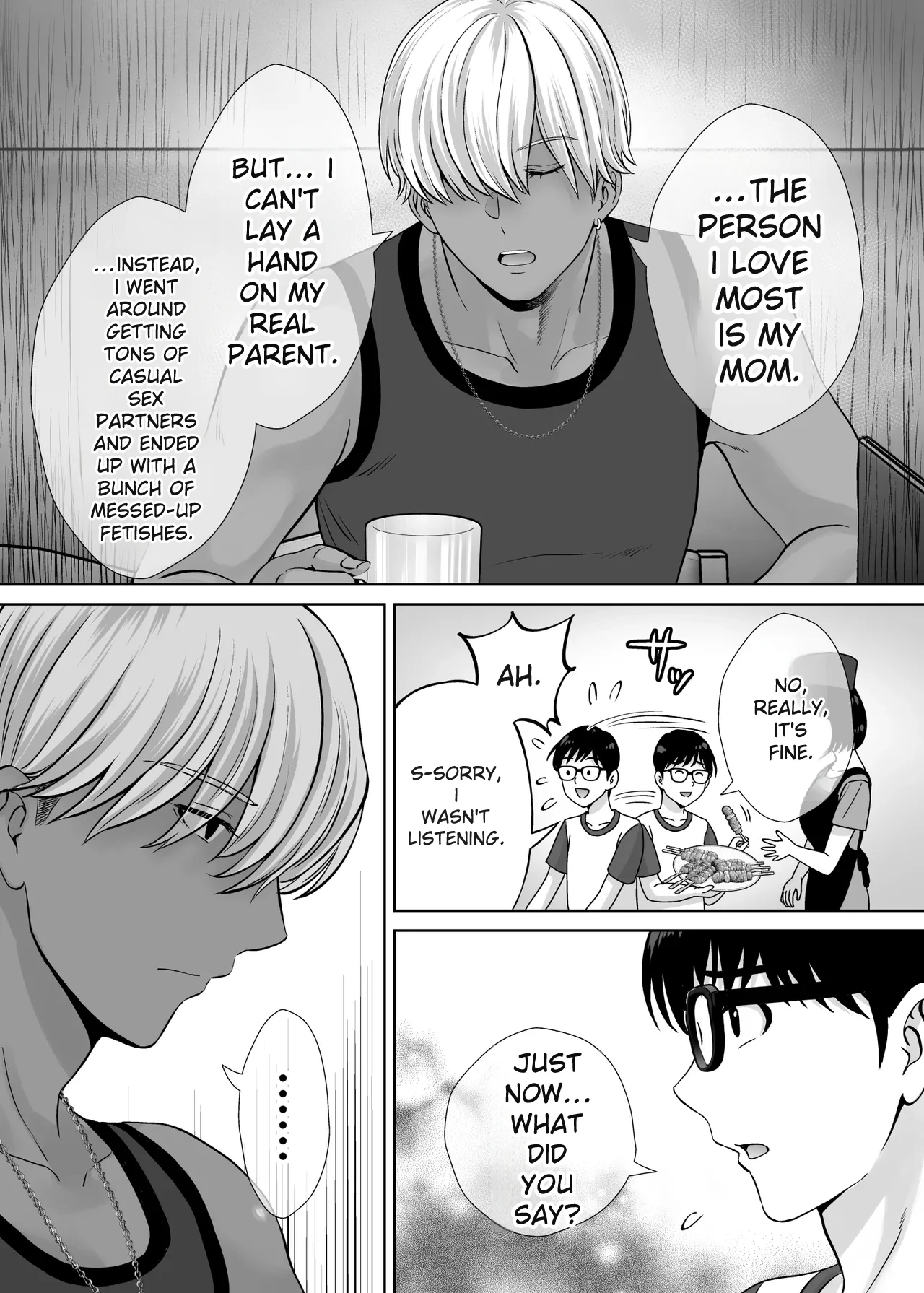 [Melon no Hoshiboshi (Hoshiduki Melon)] Haha Swapping 2 ~Kaa-chan o Koukanshite Iratsuita Ore no Yabai Shitto no Hanashi~ [English] 图片编号 44