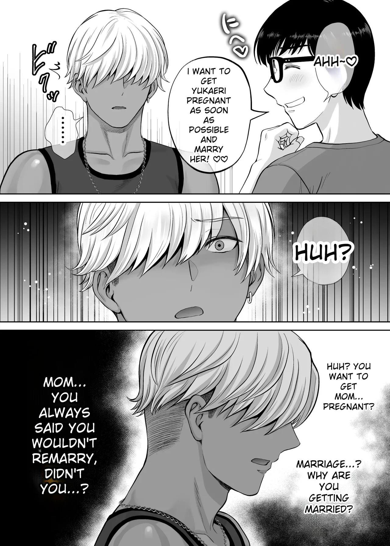 [Melon no Hoshiboshi (Hoshiduki Melon)] Haha Swapping 2 ~Kaa-chan o Koukanshite Iratsuita Ore no Yabai Shitto no Hanashi~ [English] 图片编号 111