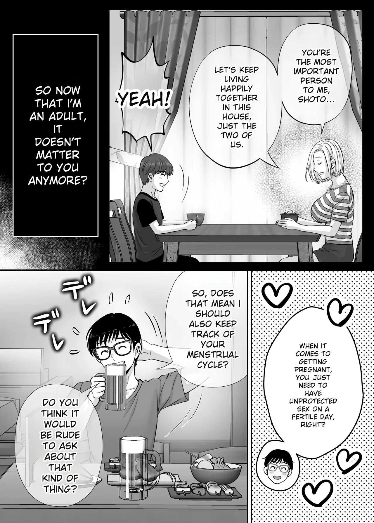 [Melon no Hoshiboshi (Hoshiduki Melon)] Haha Swapping 2 ~Kaa-chan o Koukanshite Iratsuita Ore no Yabai Shitto no Hanashi~ [English] 图片编号 113