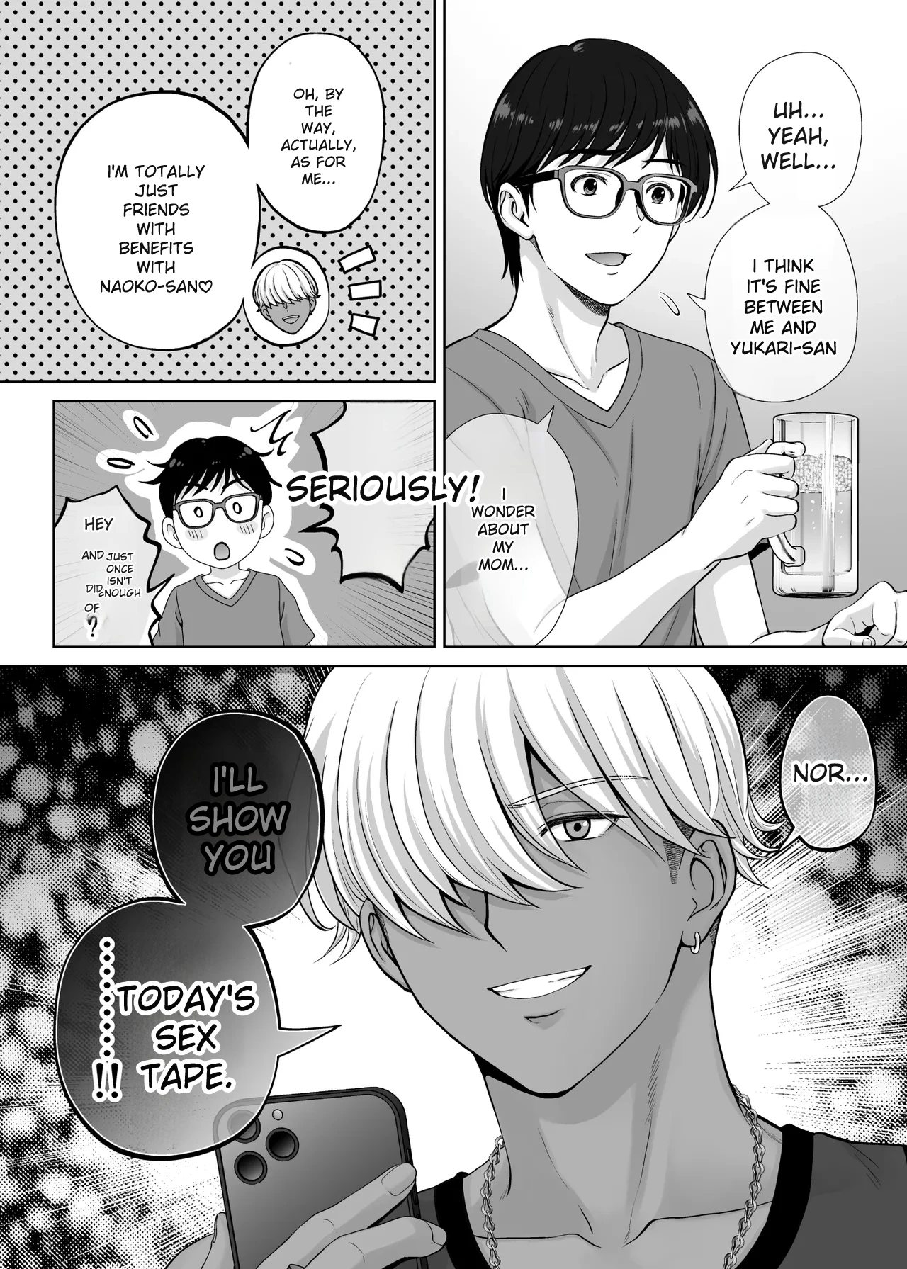 [Melon no Hoshiboshi (Hoshiduki Melon)] Haha Swapping 2 ~Kaa-chan o Koukanshite Iratsuita Ore no Yabai Shitto no Hanashi~ [English] 图片编号 118