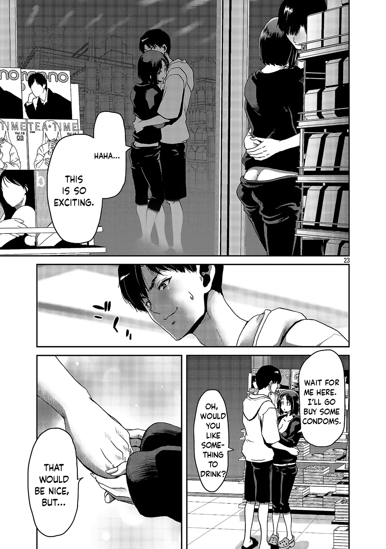 [Toru Takahashi & Hori Hiroaki] Konbini de Deatta Eroi Onnanoko to Tadare Kitta Kankei ni Narimashita - Chapter 1 image number 24