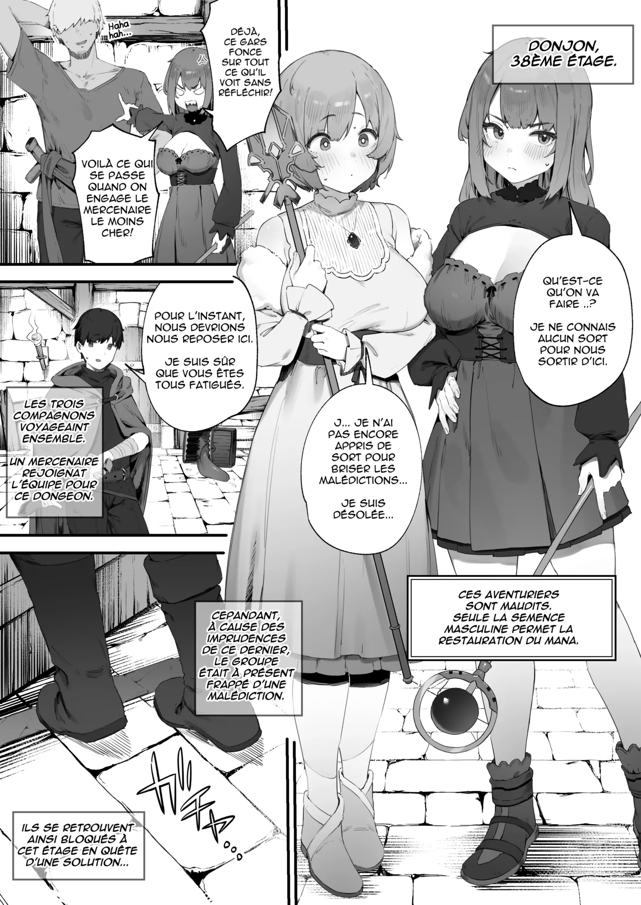 [Nigiri Usagi] Noroi no Sei de MP ga Arimasen!! 1-5 [French] [Frenchoice] 图片编号 2