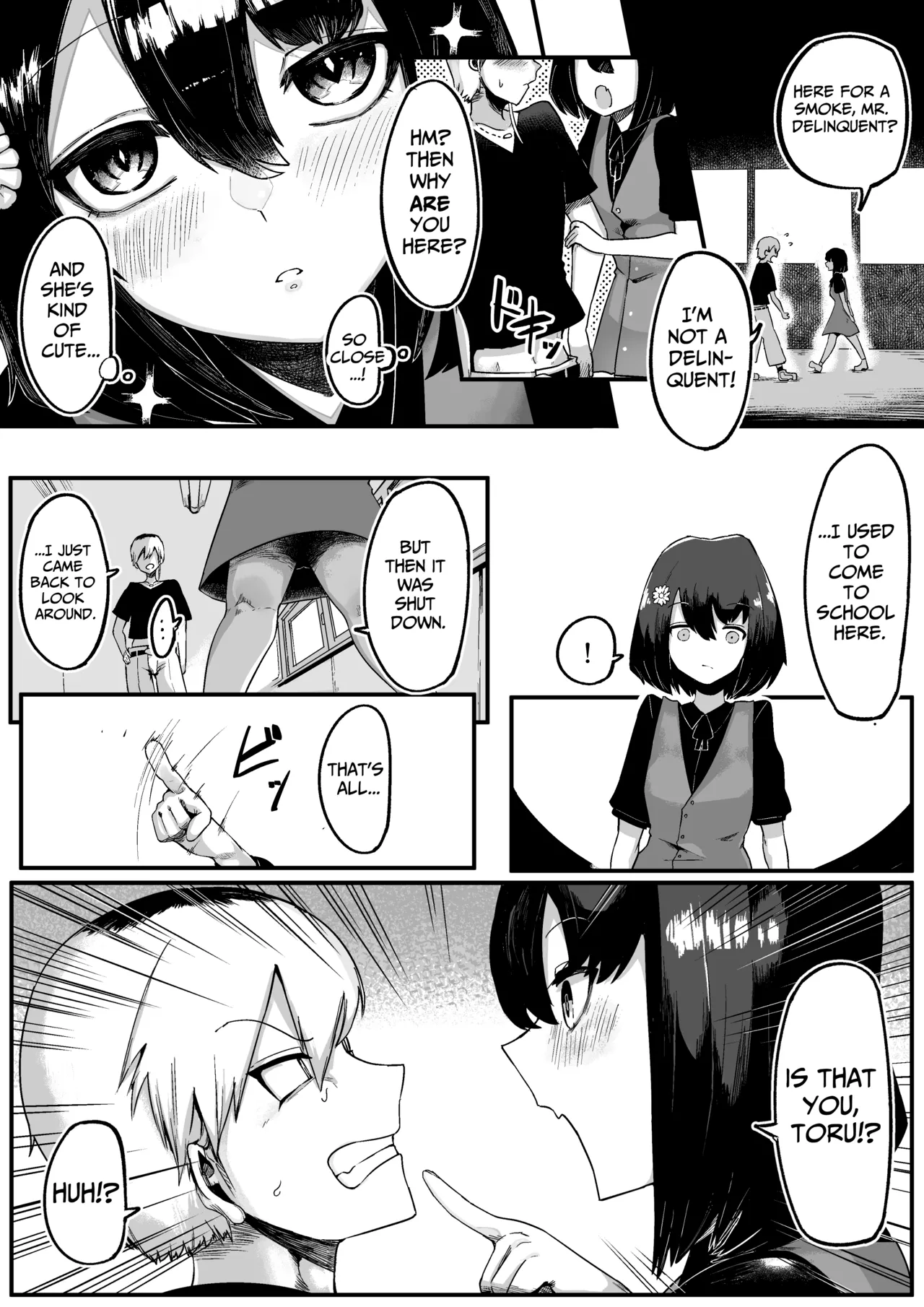 [Aimai no Wakusei (Nabatani Kinoko)] Toilet no Hanabirako-san | Hanako of the Toilet [English] [lethal dolphin] image number 8