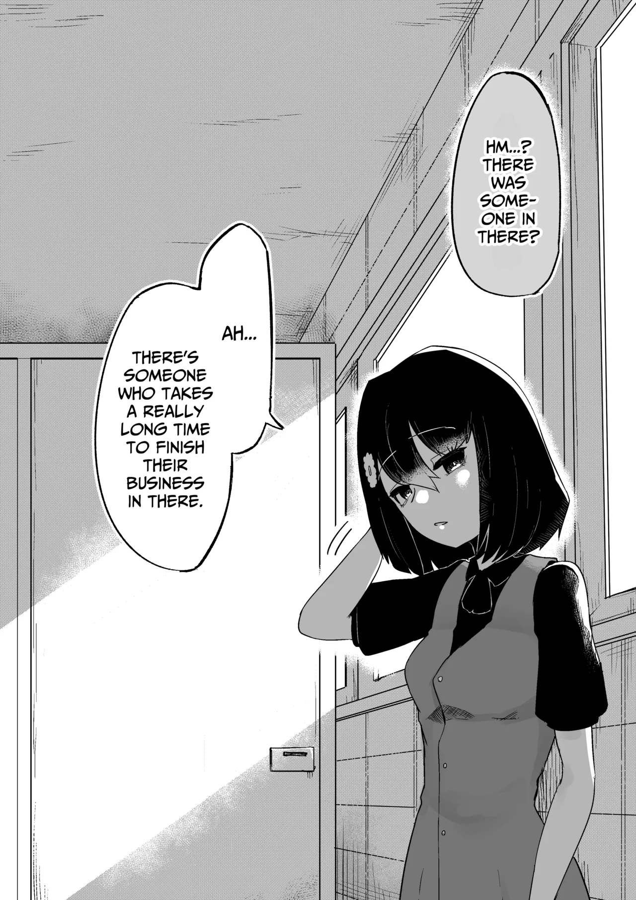 [Aimai no Wakusei (Nabatani Kinoko)] Toilet no Hanabirako-san | Hanako of the Toilet [English] [lethal dolphin] image number 38