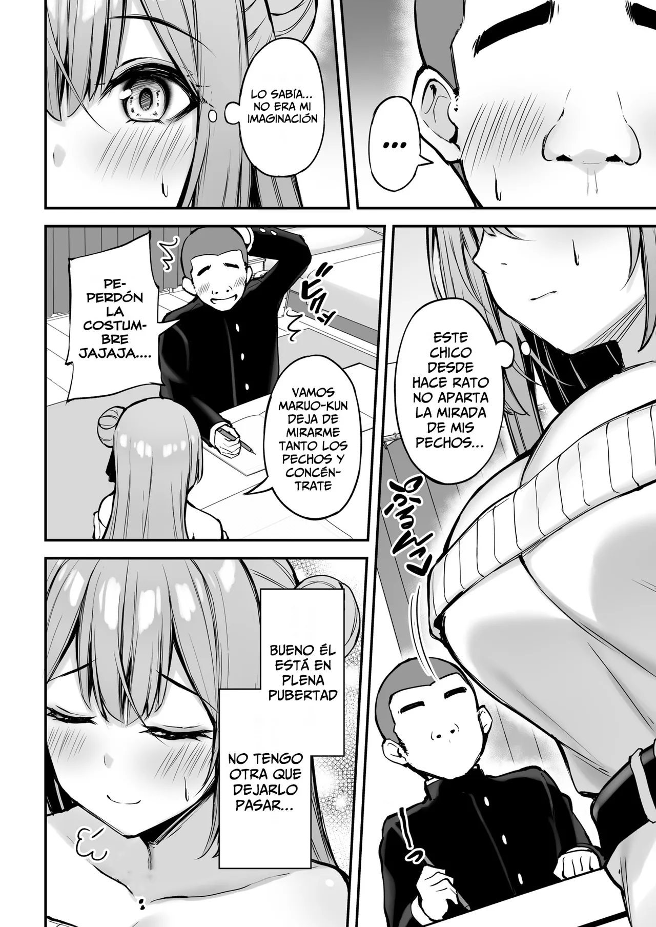 [Mofurentei (Xe)] Itsumo Yasashii Onee-san wa Boku no Inai Aida ni [Spanish] [Leisure] [Digital] image number 15