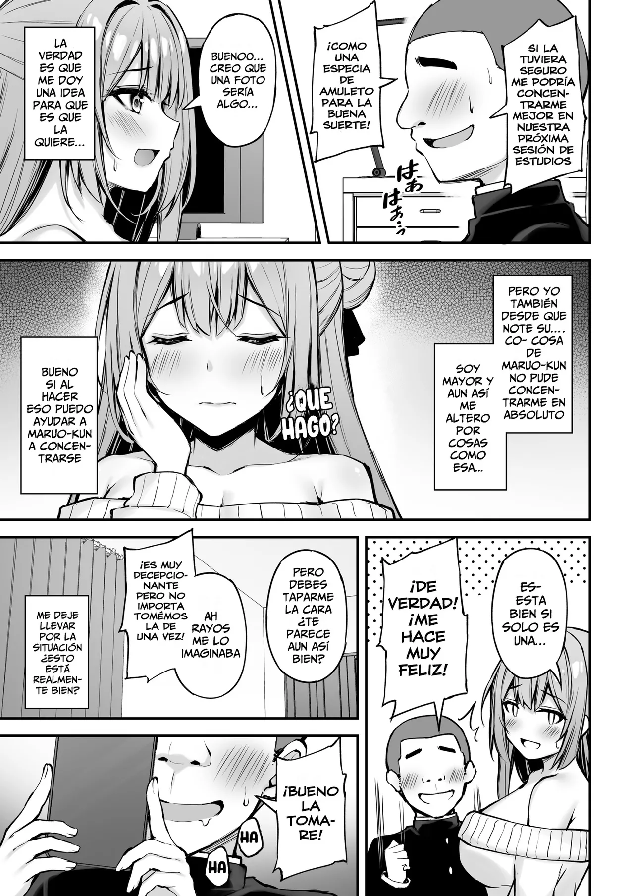 [Mofurentei (Xe)] Itsumo Yasashii Onee-san wa Boku no Inai Aida ni [Spanish] [Leisure] [Digital] image number 18