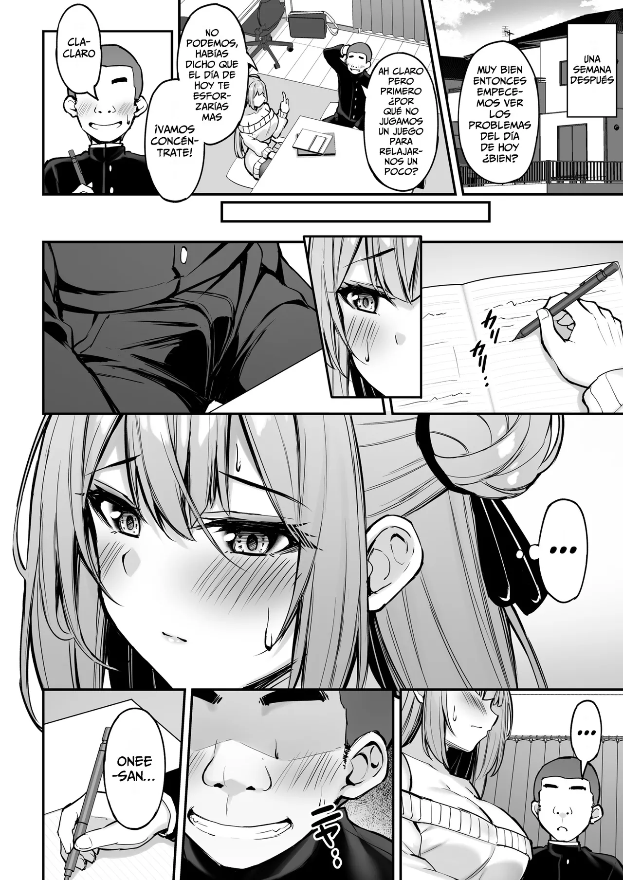 [Mofurentei (Xe)] Itsumo Yasashii Onee-san wa Boku no Inai Aida ni [Spanish] [Leisure] [Digital] image number 21