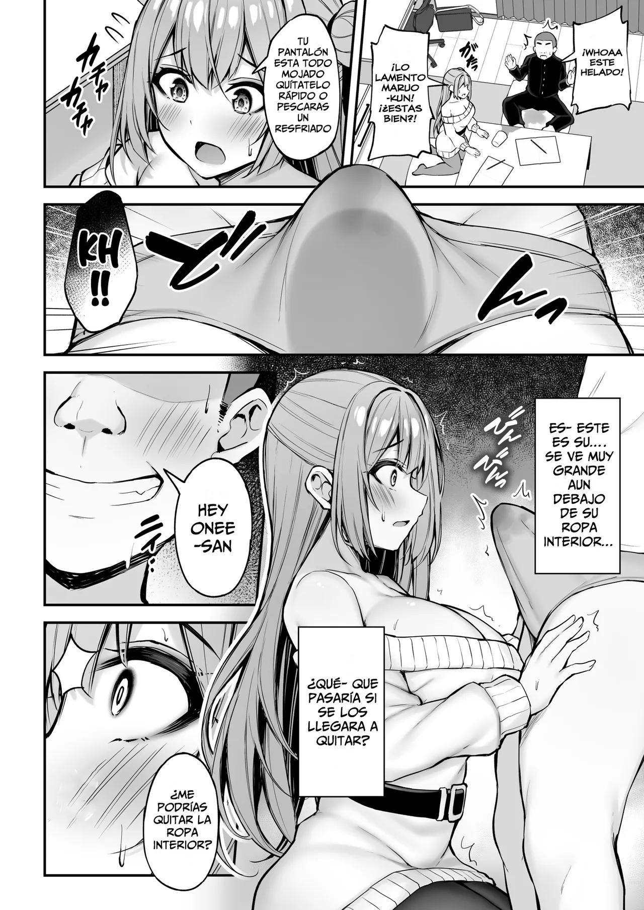 [Mofurentei (Xe)] Itsumo Yasashii Onee-san wa Boku no Inai Aida ni [Spanish] [Leisure] [Digital] image number 27