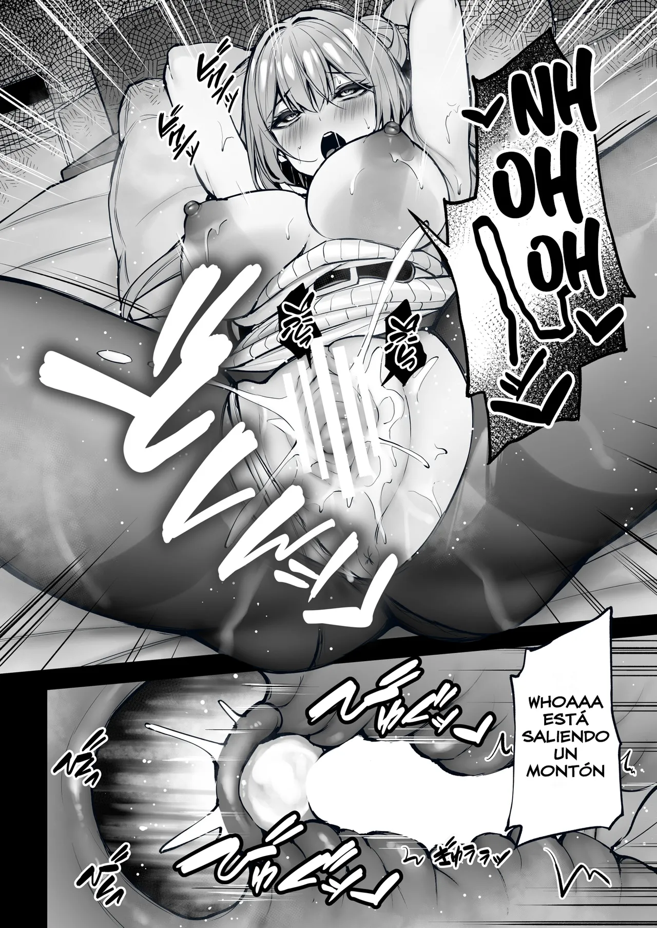 [Mofurentei (Xe)] Itsumo Yasashii Onee-san wa Boku no Inai Aida ni [Spanish] [Leisure] [Digital] image number 45