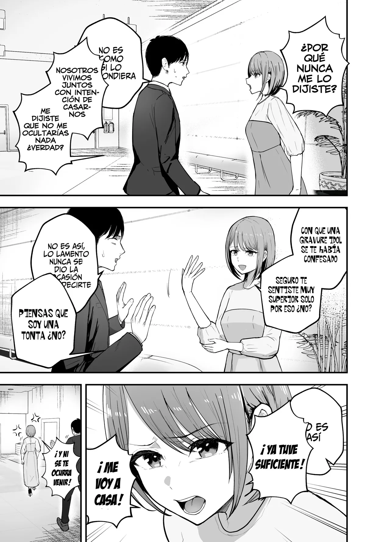 [Baketsu Purin] "Omae ga Futta InCha Onna, Ima ja Followers Hyakuman-nin Goe no Bakunyuu Gravure Idol dazo? w" —Kanojo no Iru Ore o Muchimuchi Bakunyuu Body de Yuuwaku shite kite Gyaku NTR— [Español] image number 12