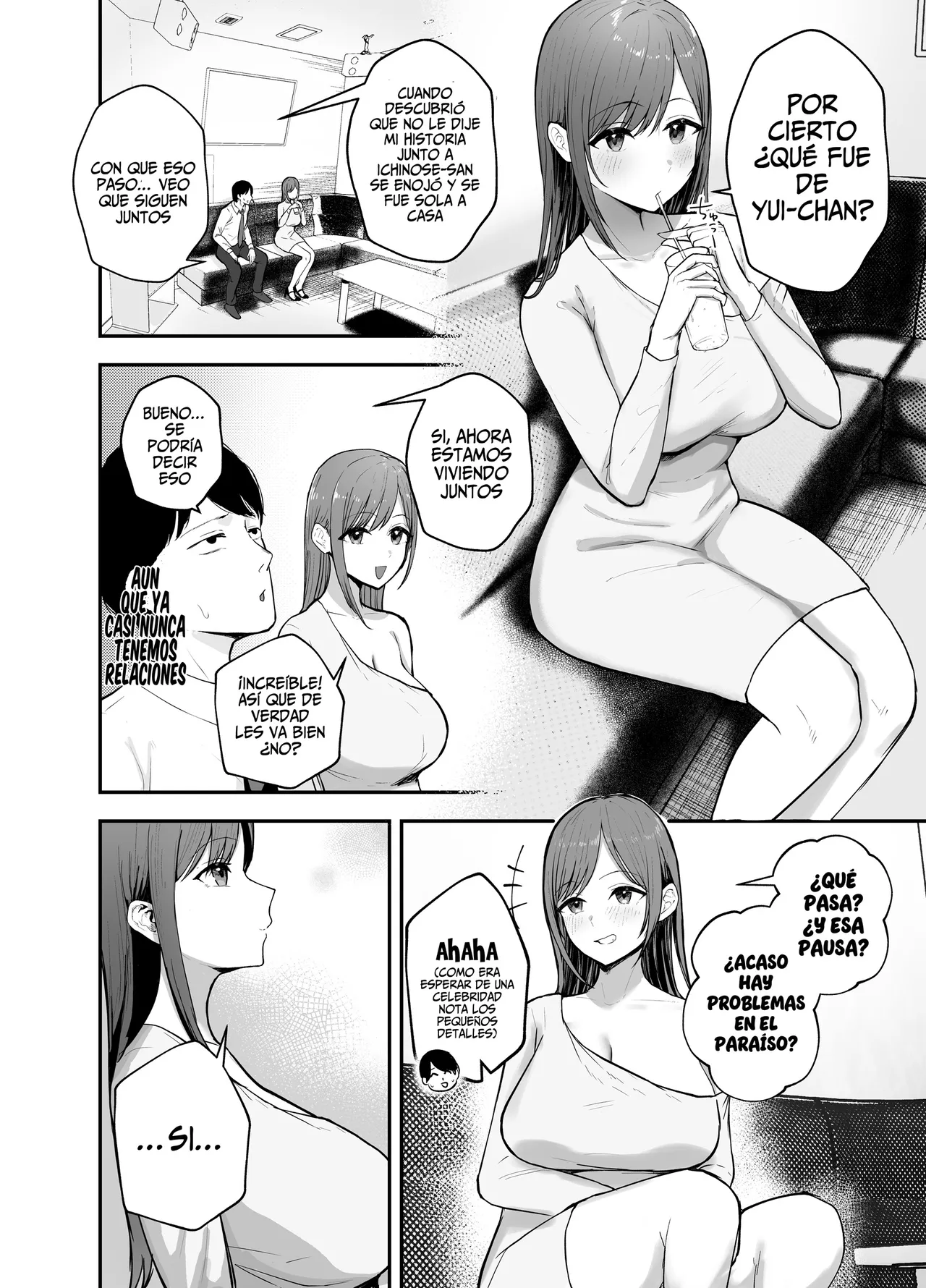 [Baketsu Purin] "Omae ga Futta InCha Onna, Ima ja Followers Hyakuman-nin Goe no Bakunyuu Gravure Idol dazo? w" —Kanojo no Iru Ore o Muchimuchi Bakunyuu Body de Yuuwaku shite kite Gyaku NTR— [Español] image number 17