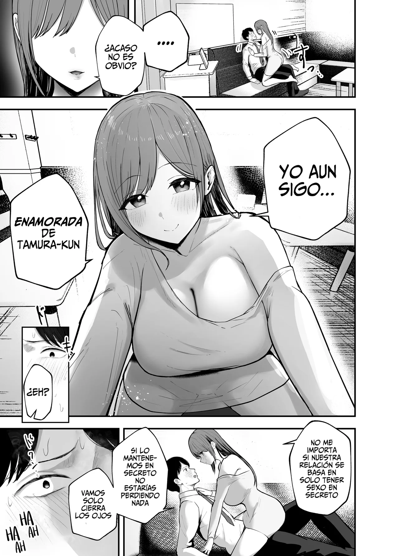 [Baketsu Purin] "Omae ga Futta InCha Onna, Ima ja Followers Hyakuman-nin Goe no Bakunyuu Gravure Idol dazo? w" —Kanojo no Iru Ore o Muchimuchi Bakunyuu Body de Yuuwaku shite kite Gyaku NTR— [Español] image number 22