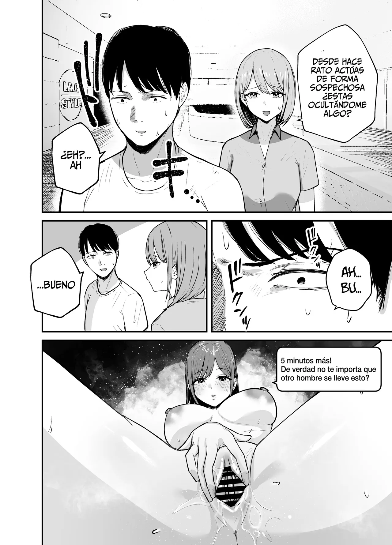 [Baketsu Purin] "Omae ga Futta InCha Onna, Ima ja Followers Hyakuman-nin Goe no Bakunyuu Gravure Idol dazo? w" —Kanojo no Iru Ore o Muchimuchi Bakunyuu Body de Yuuwaku shite kite Gyaku NTR— [Español] image number 60