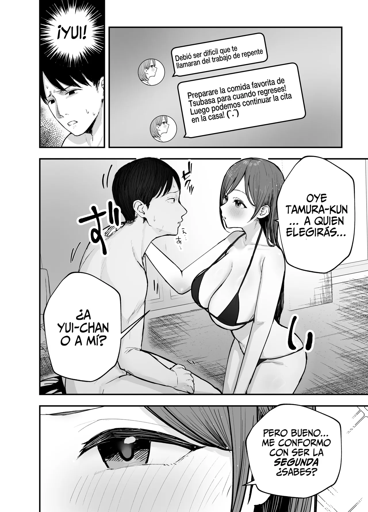 [Baketsu Purin] "Omae ga Futta InCha Onna, Ima ja Followers Hyakuman-nin Goe no Bakunyuu Gravure Idol dazo? w" —Kanojo no Iru Ore o Muchimuchi Bakunyuu Body de Yuuwaku shite kite Gyaku NTR— [Español] image number 86