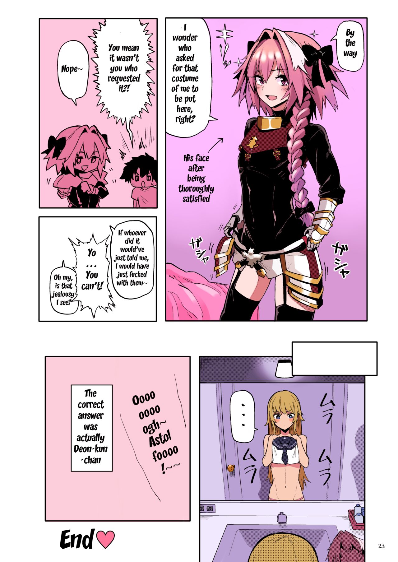 [Memeya (Meme50)] Astolfo x Astolfo (Fate/Grand Order) [English] [Doujins.com] image number 23