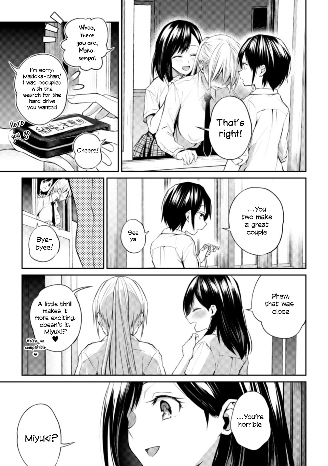 [Nagashiro Rouge] Kaichou to Fukukaichou no Fujun na Otsukiai Ch. 2 [English] [Digital] image number 27