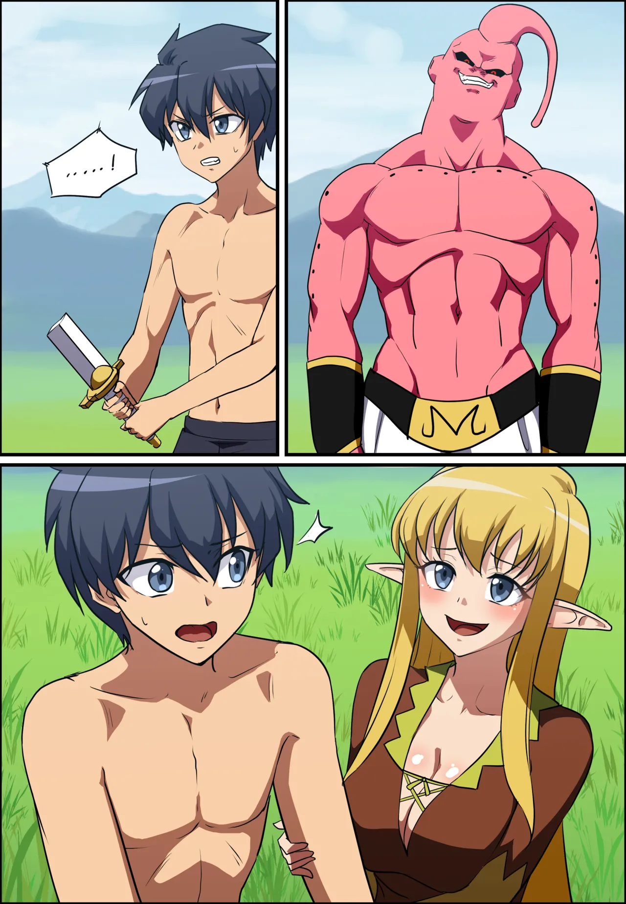 [Khear] The Familiar of Zero - Tiffania  Henrietta  Siesta  Majin buu 1-2 image number 2