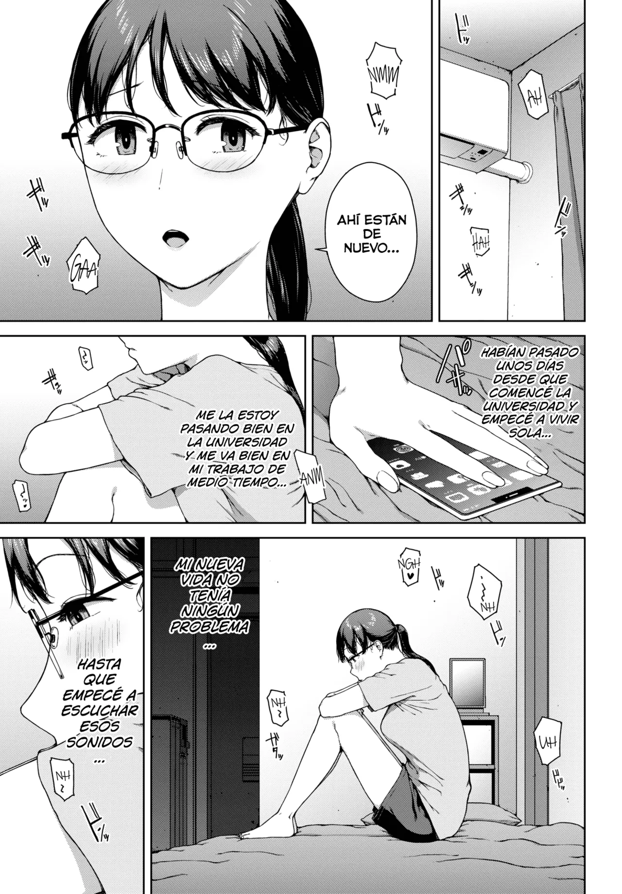 [Iwasaki Yuuki] Kabe-goshi no kyosei (COMIC BAVEL 2025-11) [Spanish] [Lust no Fansub] [Digital] 图片编号 3