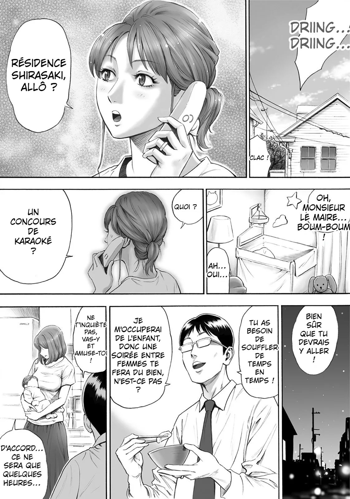 [DT KOUBOU DAIGO] YOU LET THE WHOLE TOWN IMPREGNATE A WIFE WHO WANTS A SECOND CHILD - [FRENCH] 画像番号 4