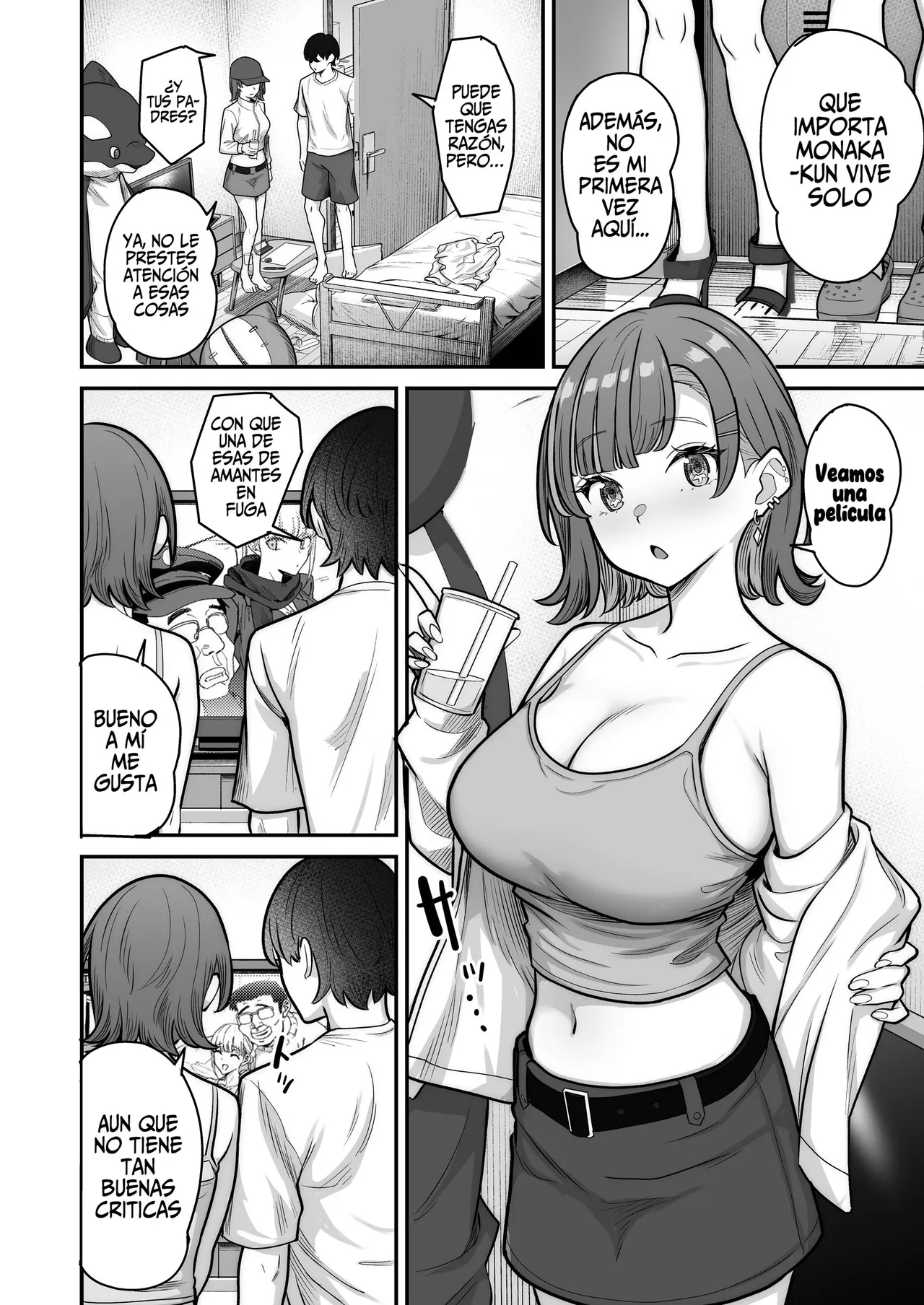 [Jyuu Sensya Usagitai (Takano Tomohiro)] Mukishitsu Gal to Ama Ama na Renai [Leisure] [Español] image number 24