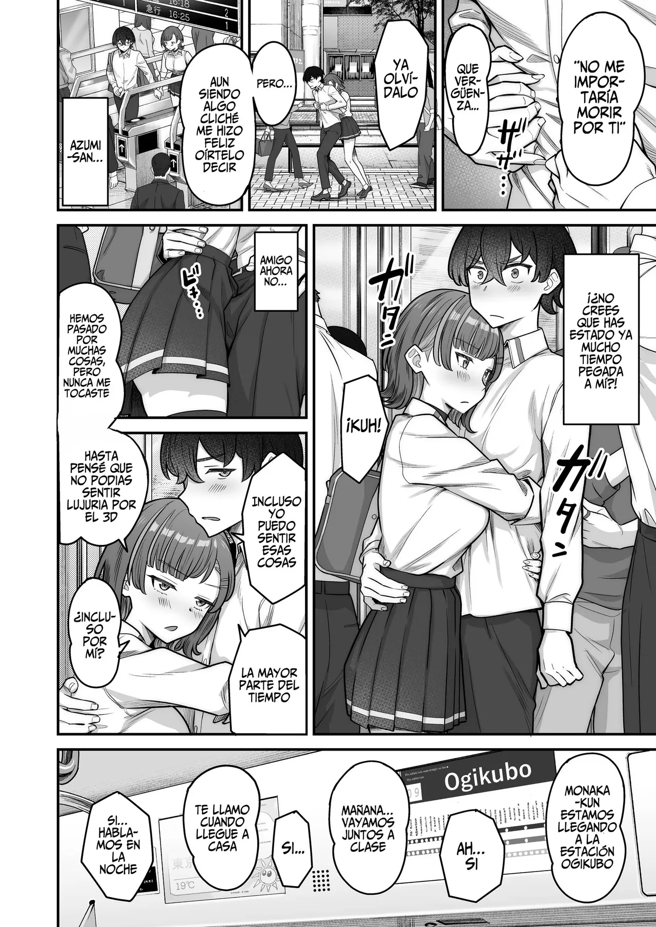 [Jyuu Sensya Usagitai (Takano Tomohiro)] Mukishitsu Gal to Ama Ama na Renai [Leisure] [Español] image number 34