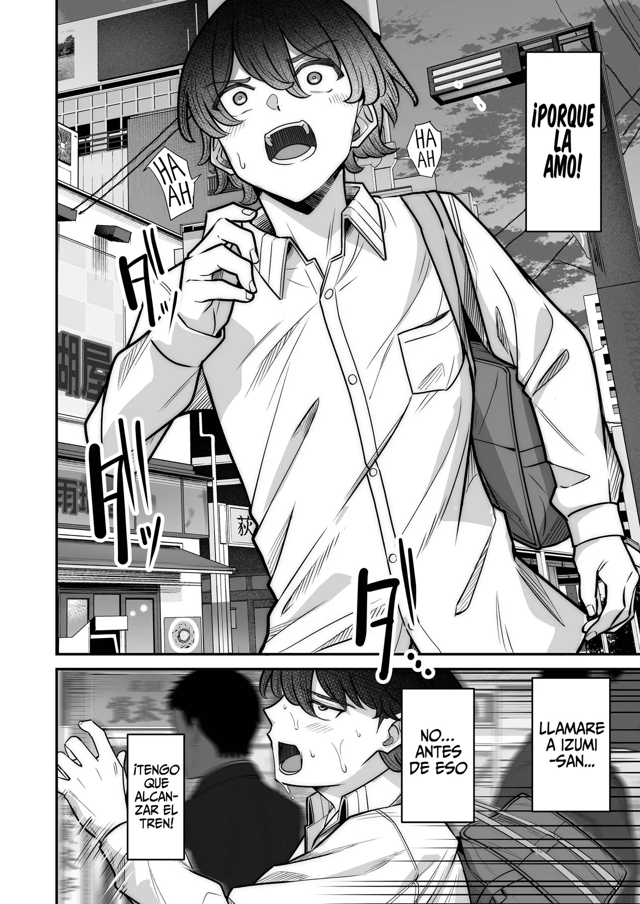 [Jyuu Sensya Usagitai (Takano Tomohiro)] Mukishitsu Gal to Ama Ama na Renai [Leisure] [Español] image number 36