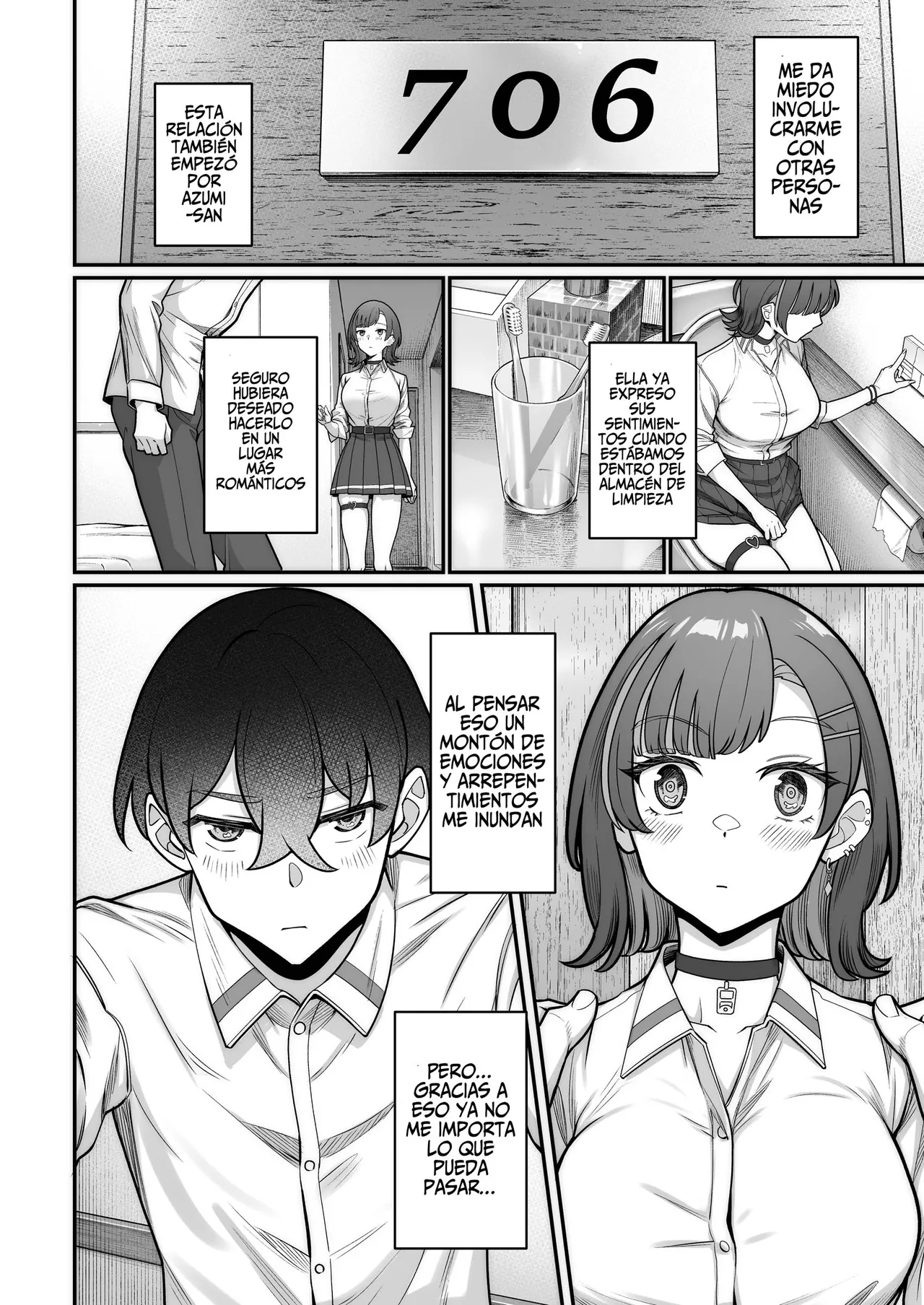 [Jyuu Sensya Usagitai (Takano Tomohiro)] Mukishitsu Gal to Ama Ama na Renai [Leisure] [Español] image number 44