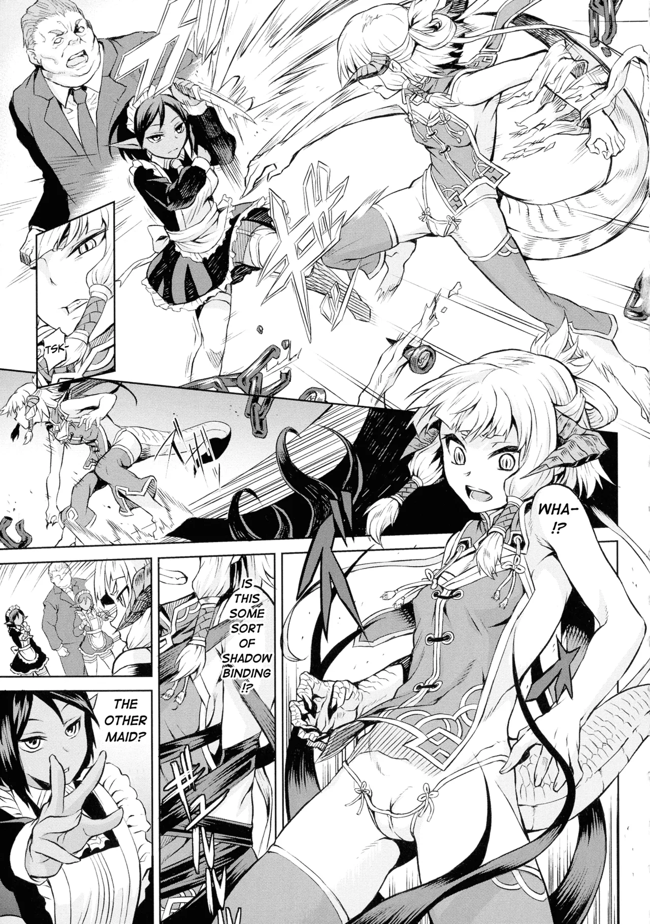 [Take]  A Dragon Girl's Fall Into Lewdness (Inda Reijoku) [English] [RagsSgar_] 이미지 번호 5