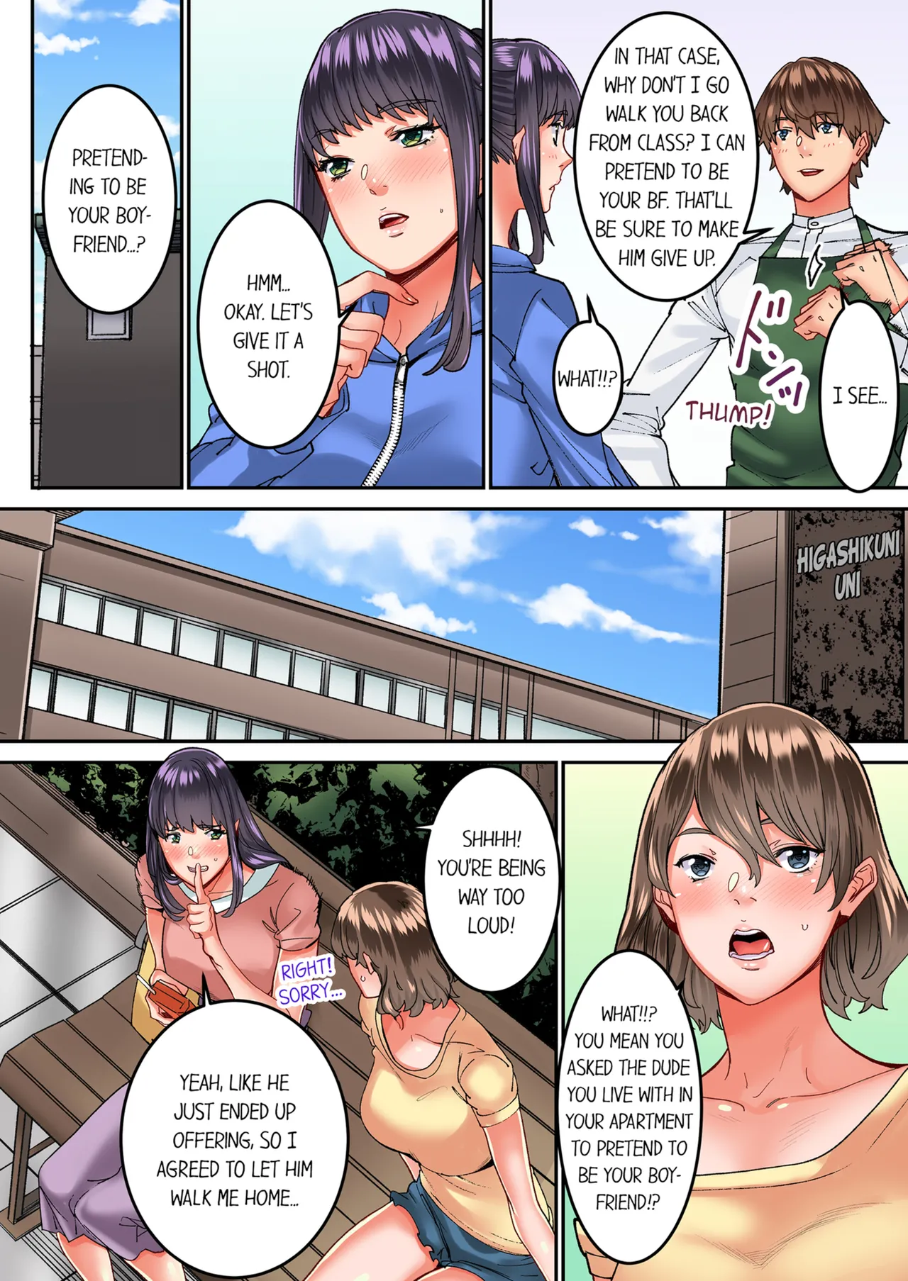 [Ouma] "1 Funkan Dake Rete mo īyo … " Shea Hausu no Himitsu Rūru | The Share House's Secret Rule Vol. 1-2 [English] [Decensored] [Ongoing] 画像番号 119