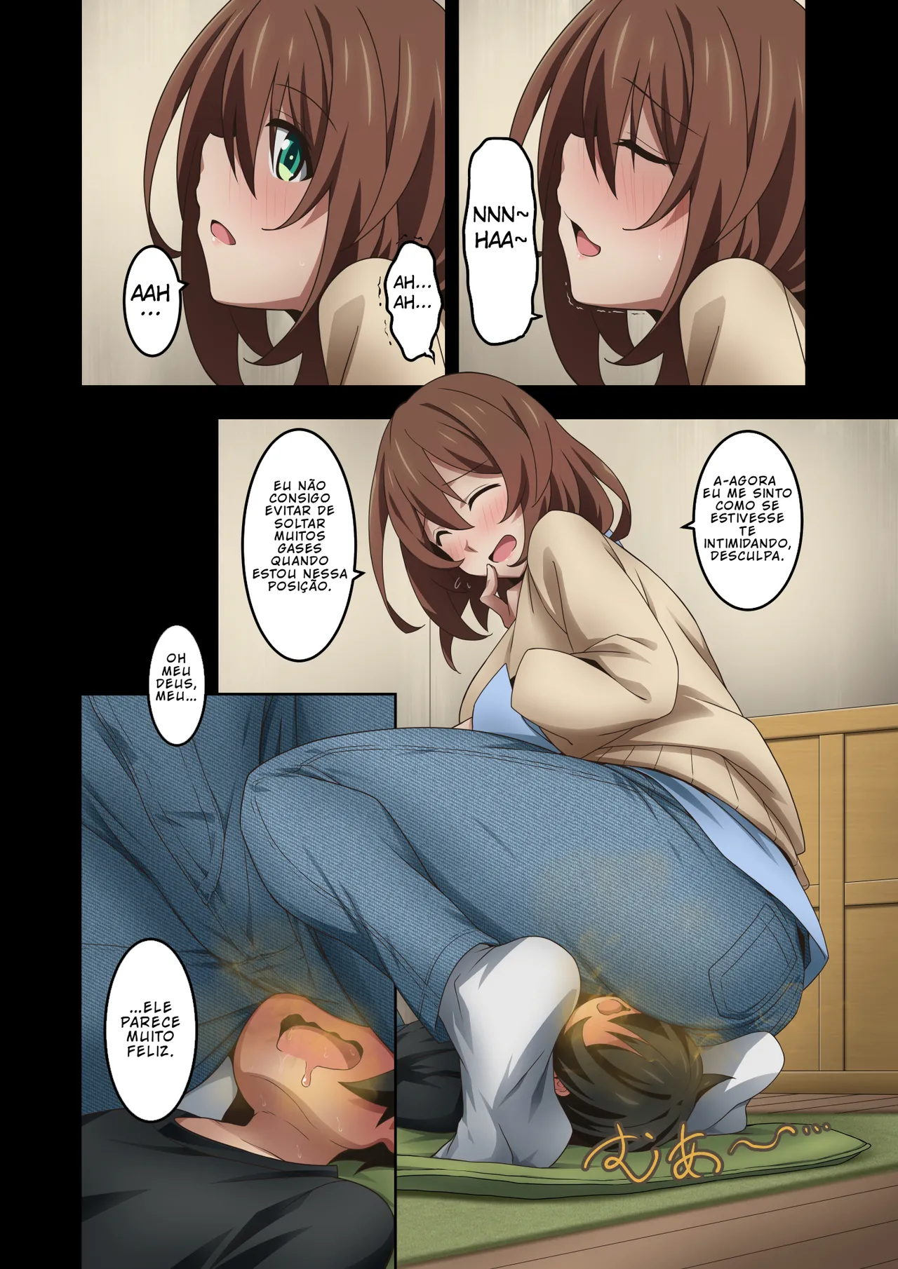 [Kaori no Chikara (Kaze no Koe)] Boku wa Katei Kyoushi no Sensei no Gas Nuki Gakari | Sou responsável por ajudar meu professor particular a passar o gás [PT-BR] 画像番号 63