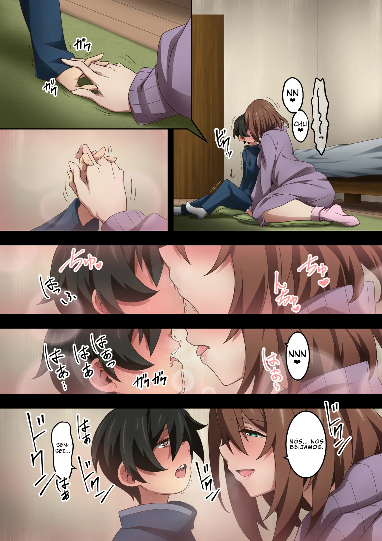 [Kaori no Chikara (Kaze no Koe)] Boku wa Katei Kyoushi no Sensei no Gas Nuki Gakari | Sou responsável por ajudar meu professor particular a passar o gás [PT-BR] 画像番号 84