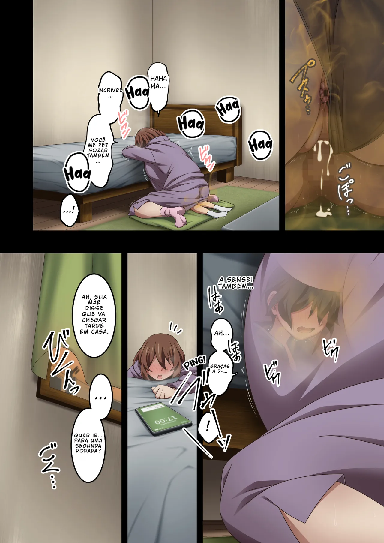 [Kaori no Chikara (Kaze no Koe)] Boku wa Katei Kyoushi no Sensei no Gas Nuki Gakari | Sou responsável por ajudar meu professor particular a passar o gás [PT-BR] 画像番号 103