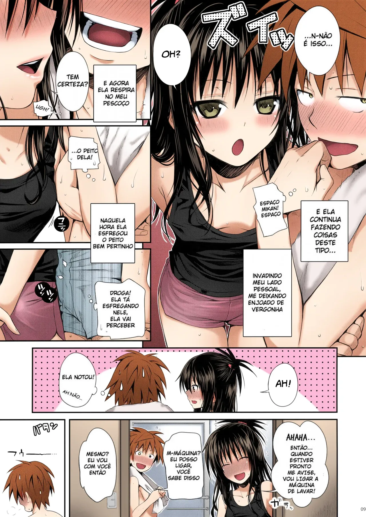 (C88) [40010 1-GO (40010Prototype)] Closest Sister (To LOVE-Ru) [Portuguese-BR] [DiegoVPR] [Colorized] [Decensored] изображение № 8