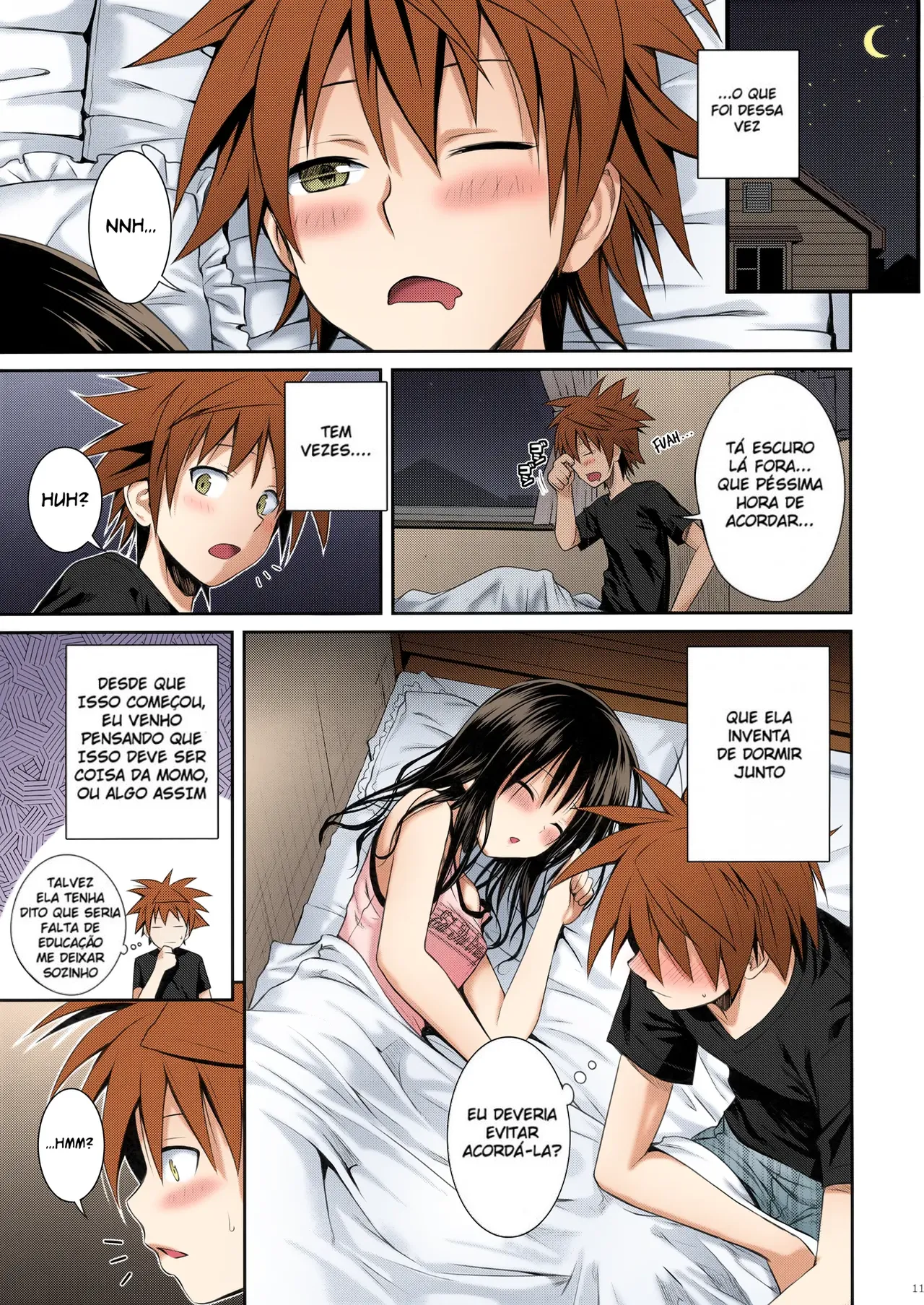 (C88) [40010 1-GO (40010Prototype)] Closest Sister (To LOVE-Ru) [Portuguese-BR] [DiegoVPR] [Colorized] [Decensored] изображение № 10