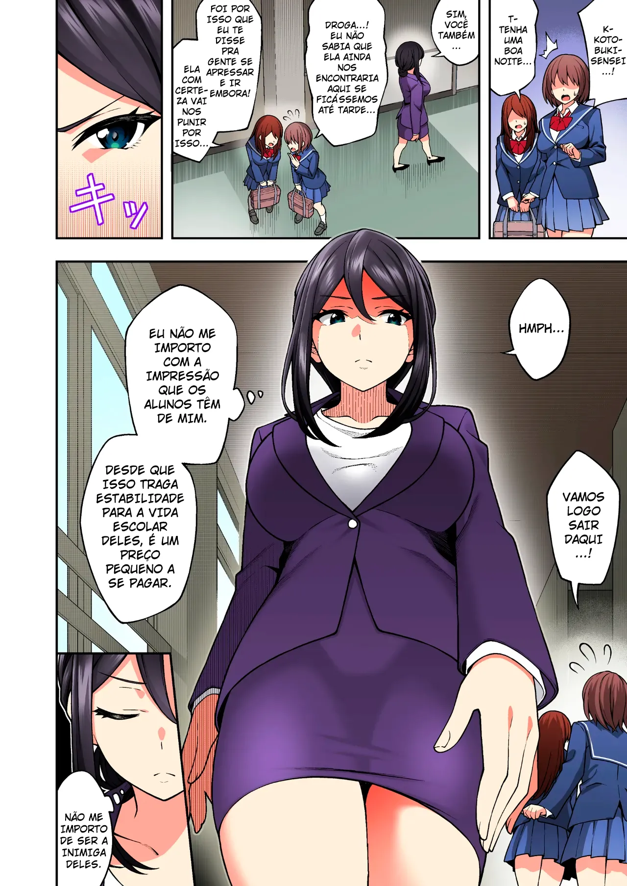 [Doushoku (INAGITA)] Saimin gakuen 3 Saiminjutsu de Takabishana Onna Kyoushi o Te ni Ireta Ore [Portuguese-BR] image number 4