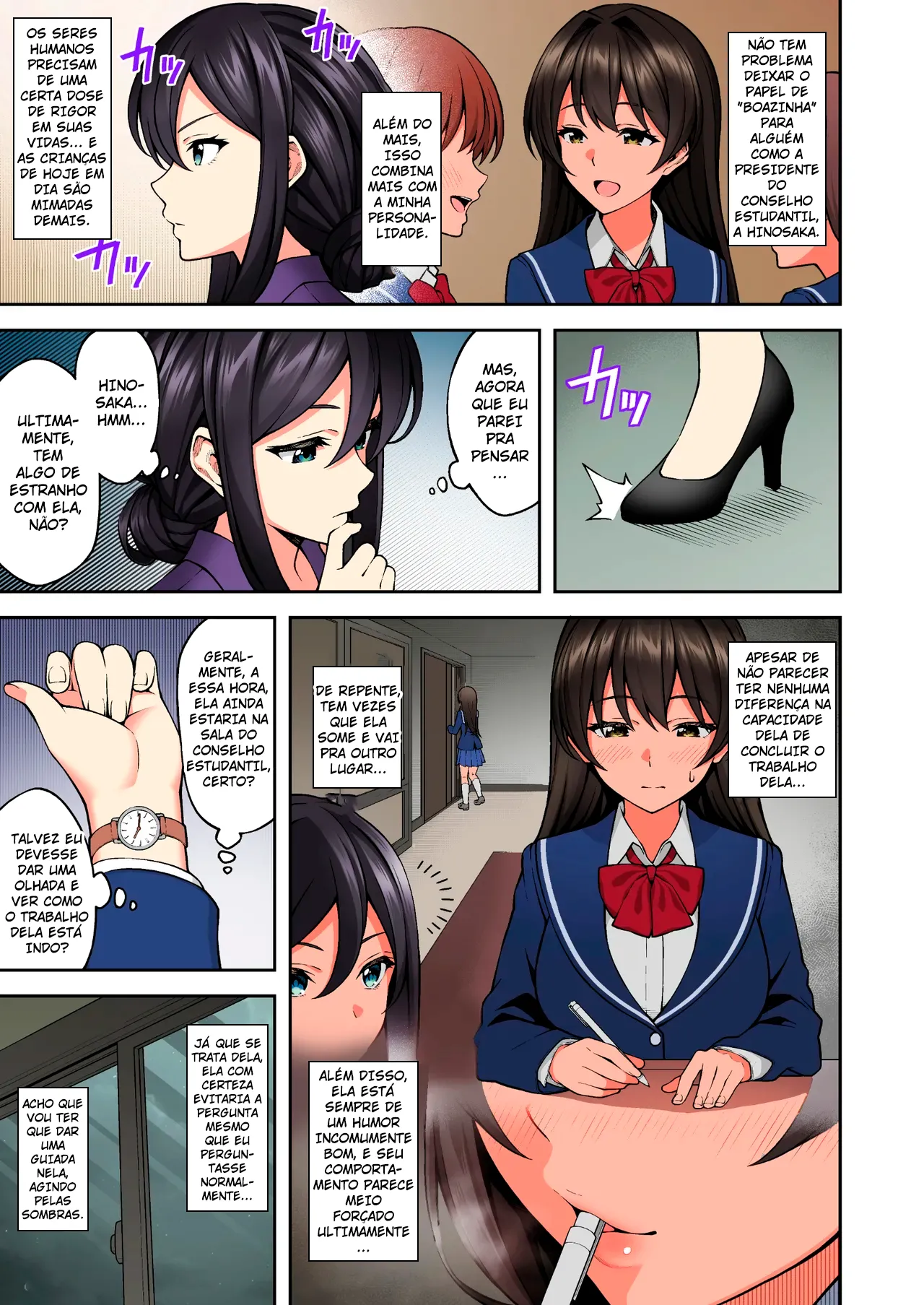 [Doushoku (INAGITA)] Saimin gakuen 3 Saiminjutsu de Takabishana Onna Kyoushi o Te ni Ireta Ore [Portuguese-BR] image number 5