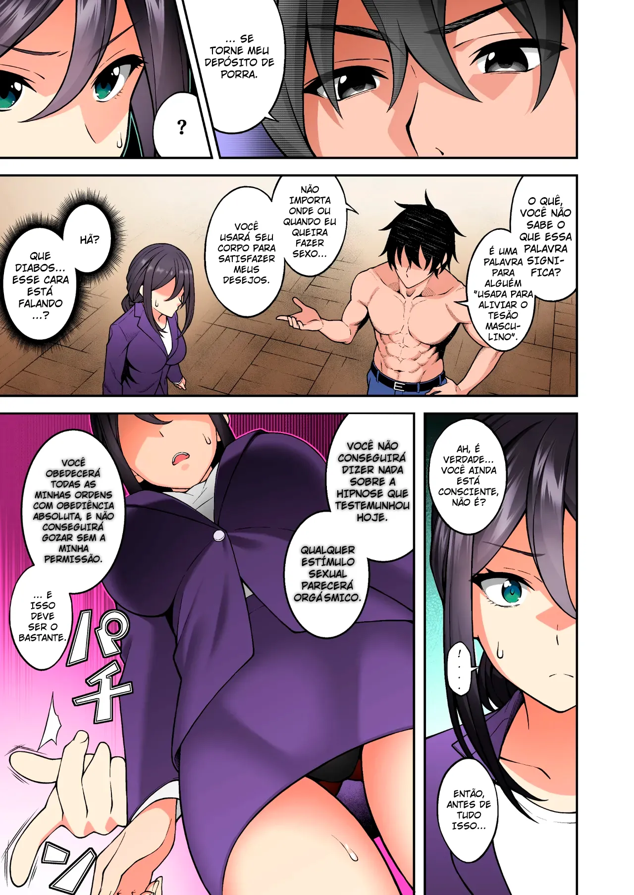 [Doushoku (INAGITA)] Saimin gakuen 3 Saiminjutsu de Takabishana Onna Kyoushi o Te ni Ireta Ore [Portuguese-BR] image number 13