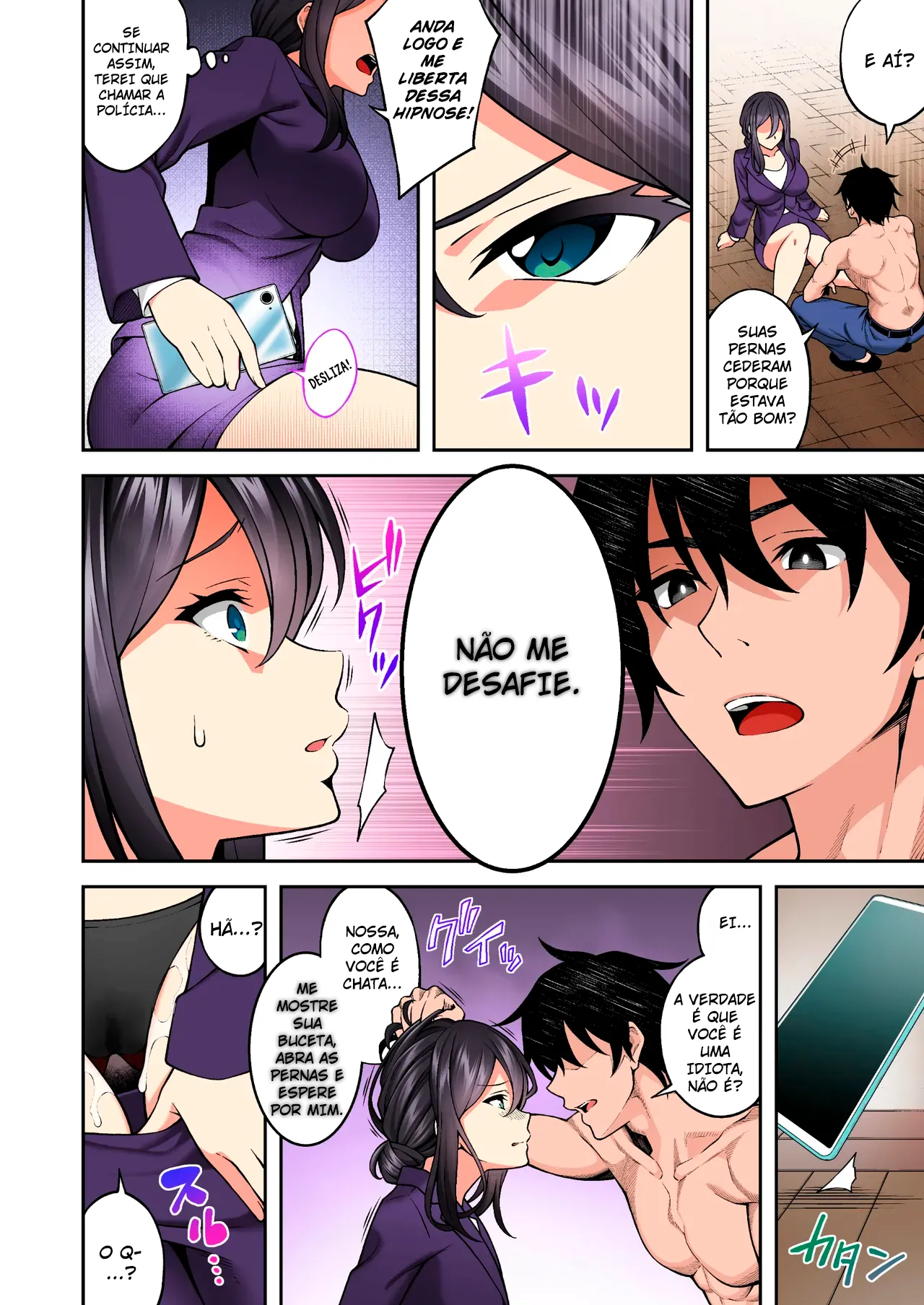 [Doushoku (INAGITA)] Saimin gakuen 3 Saiminjutsu de Takabishana Onna Kyoushi o Te ni Ireta Ore [Portuguese-BR] image number 16