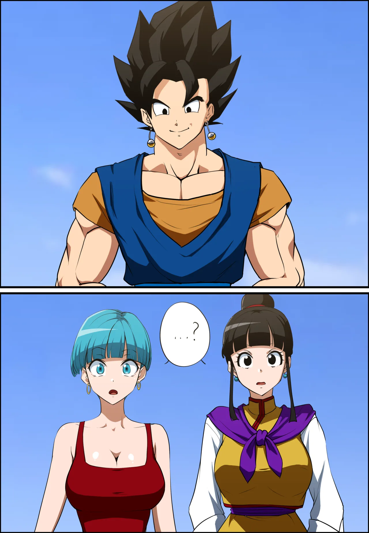 [Khear] Vegetto x Chichi x Bulma (Dragon Ball Z) imagen número 5