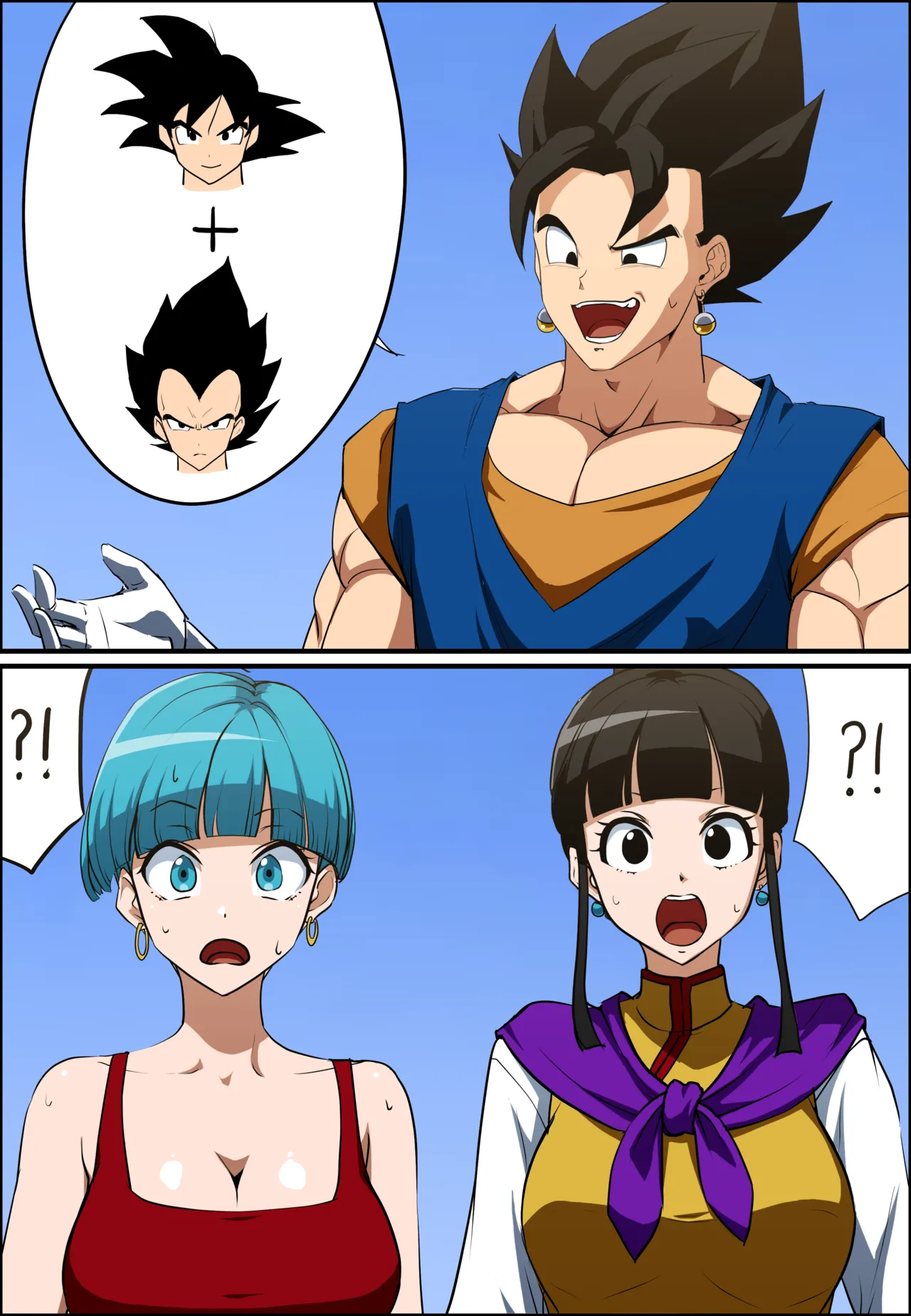 [Khear] Vegetto x Chichi x Bulma (Dragon Ball Z) imagen número 6