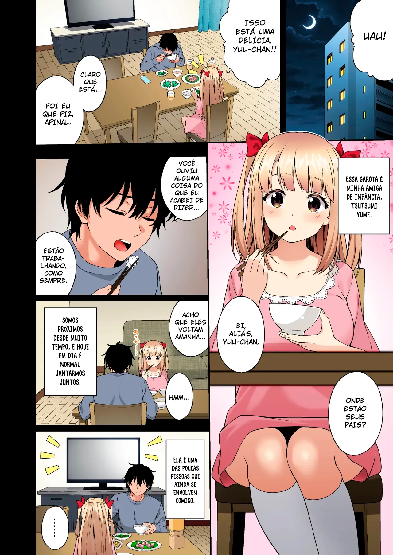 [Doushoku (INAGITA)] Saiminjutsu de Kyonyuu Osananajimi JK o Te ni Ireta Ore [Portuguese-BR] numero di immagine  6