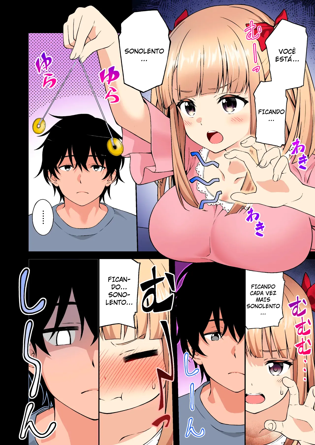 [Doushoku (INAGITA)] Saiminjutsu de Kyonyuu Osananajimi JK o Te ni Ireta Ore [Portuguese-BR] numero di immagine  8